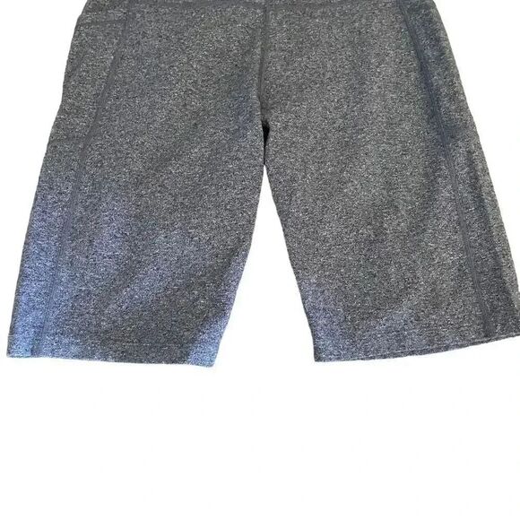 2 for $30 Calvin Klein Stretch Women’s Gray Black Training Shorts SZ M #1256 - Picture 7 of 9